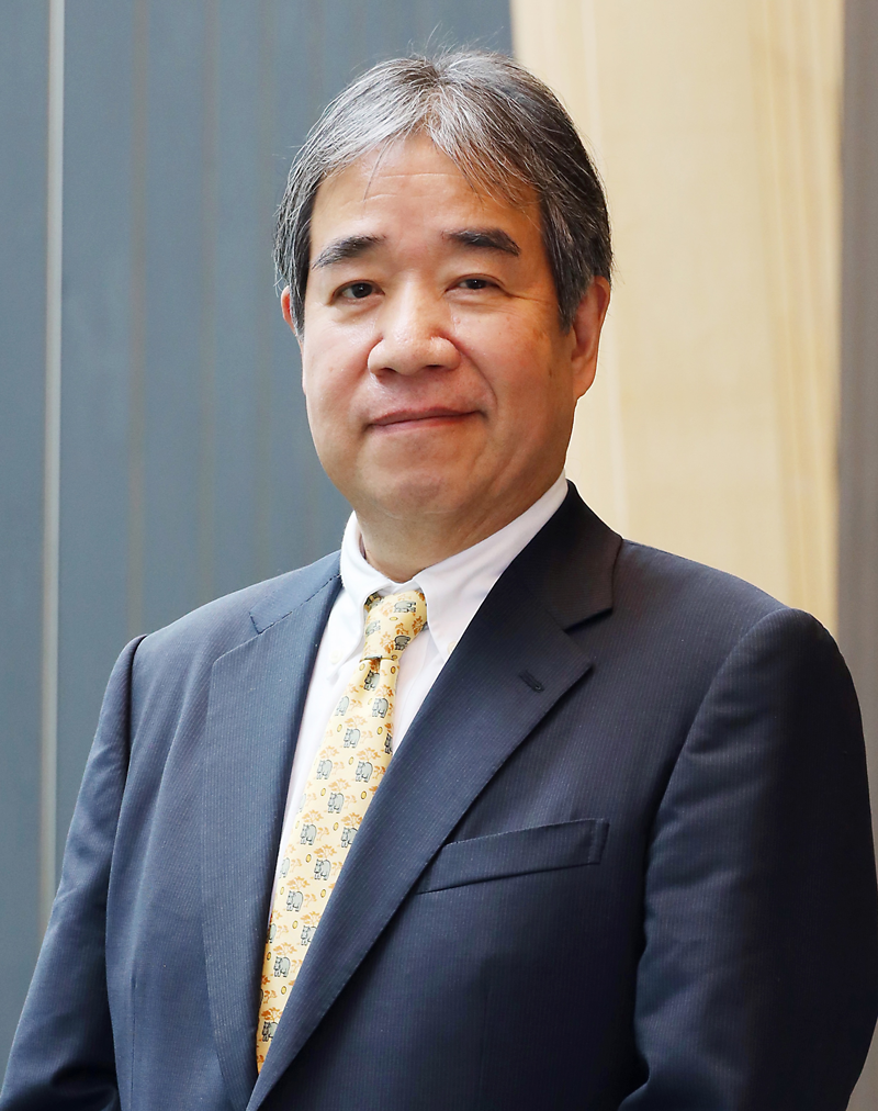 間野理事長