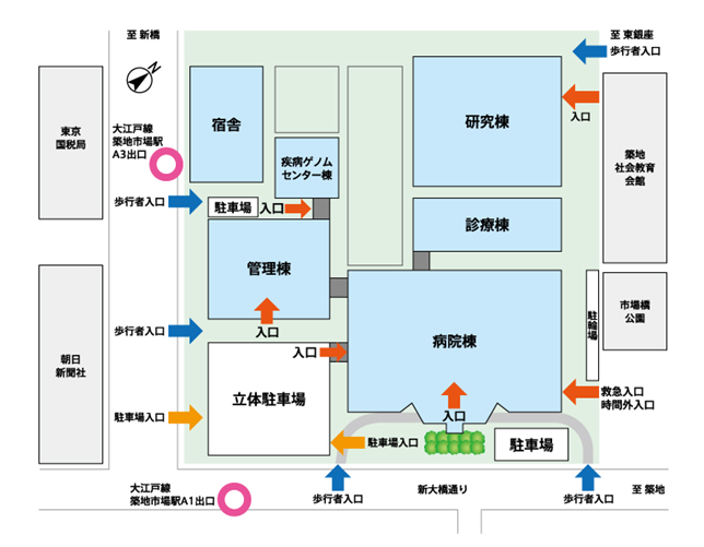 会場内の地図